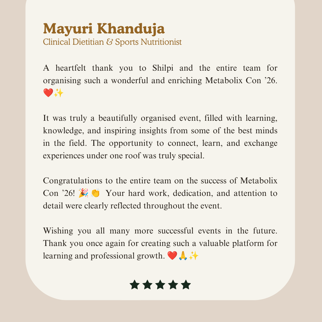 Attendee testimonial