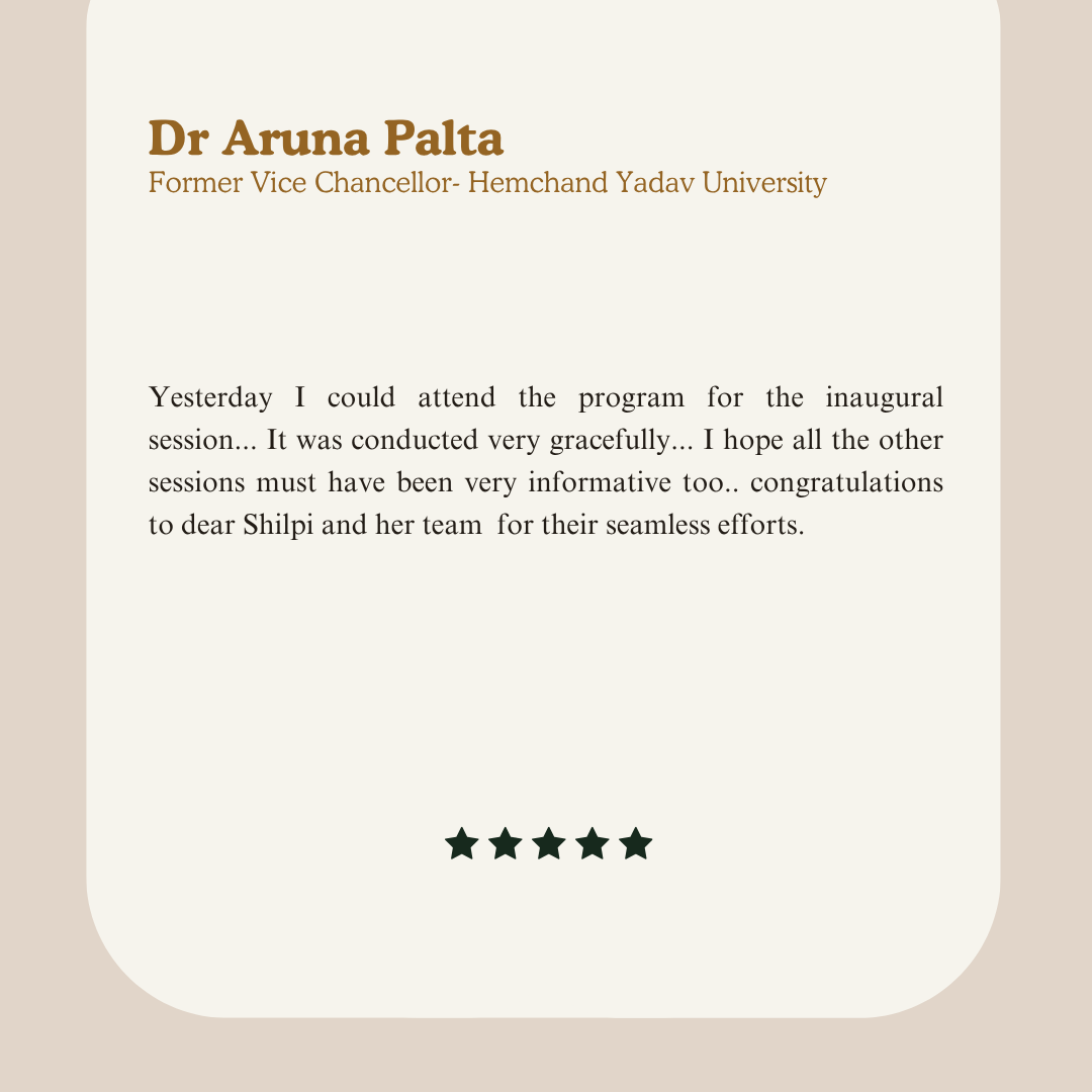 Attendee testimonial