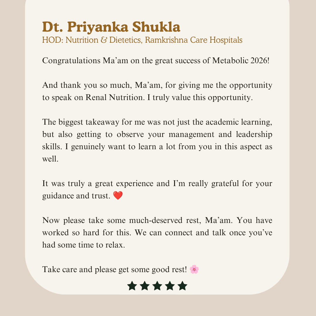 Attendee testimonial