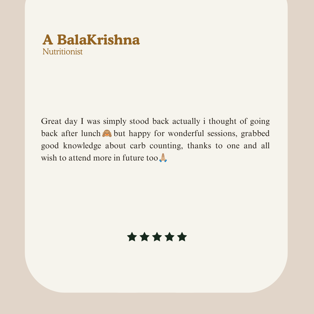 Attendee testimonial