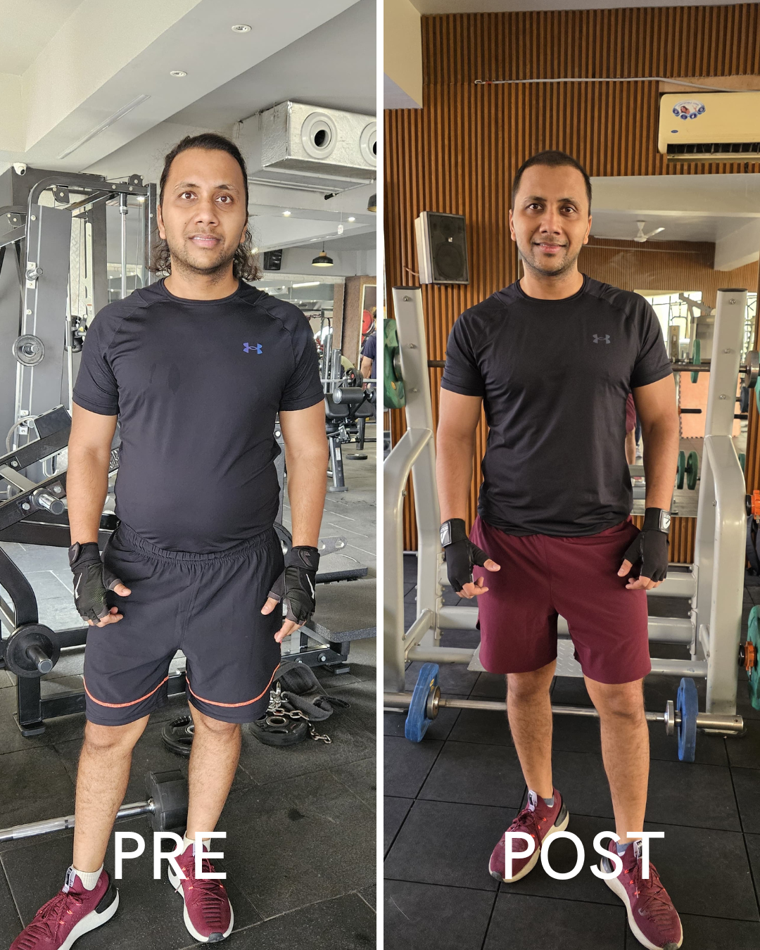 Nutrishilp client before and after transformation 1