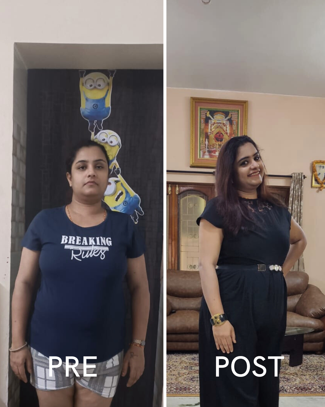 Nutrishilp client before and after transformation 6