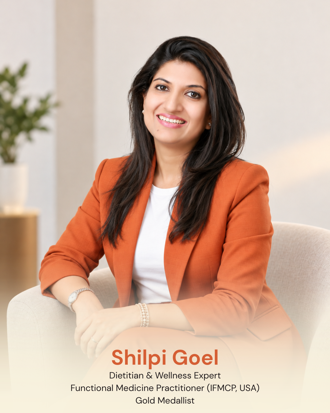 Dietitian Shilpi Goel, founder of Nutrishilp, Raipur